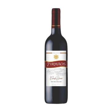 Vinho De Mesa Tinto Suave Nacional 7 Irmaos Bordo Litro 7 Irmaos